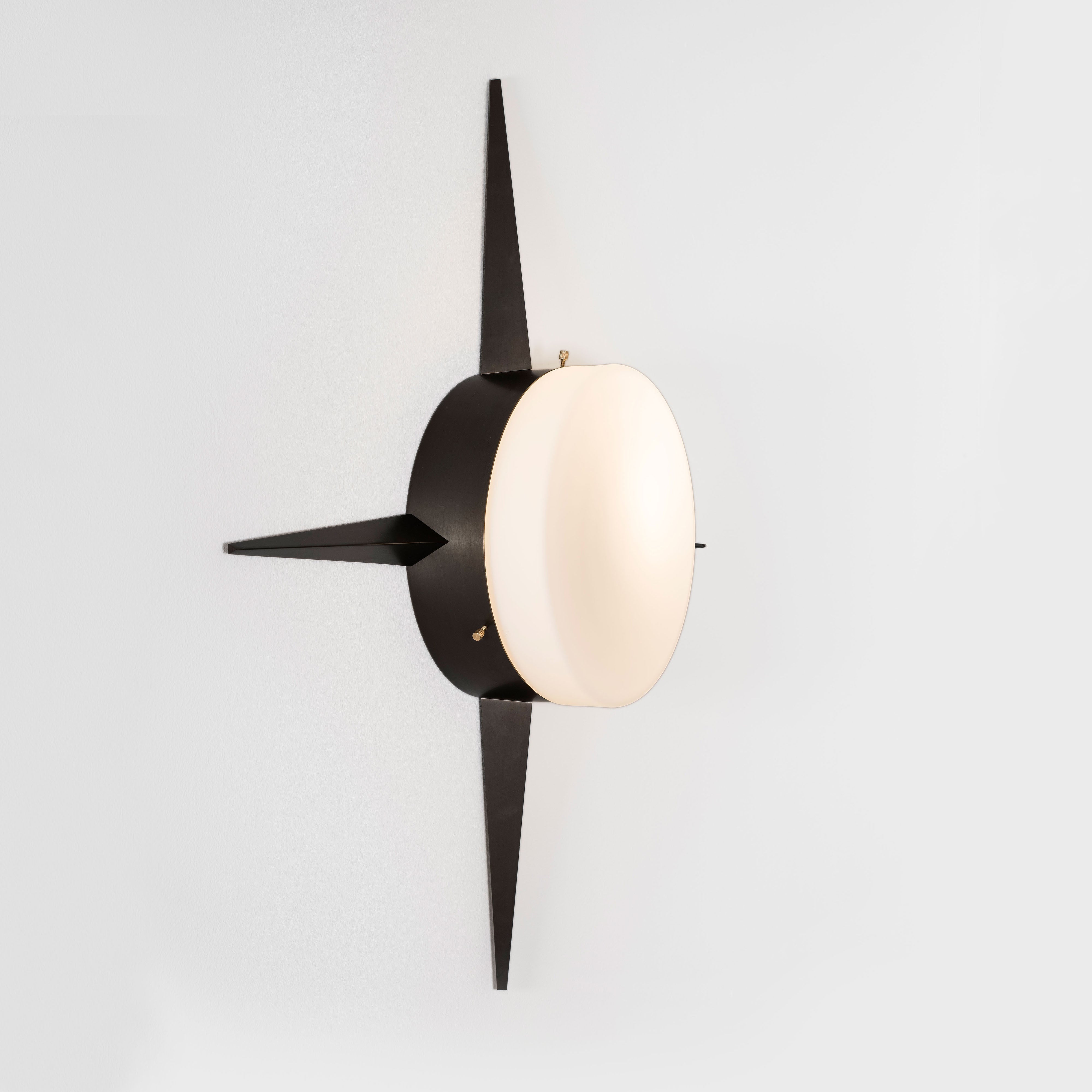 Cross can be put up both as a ceiling and a wall lamp.