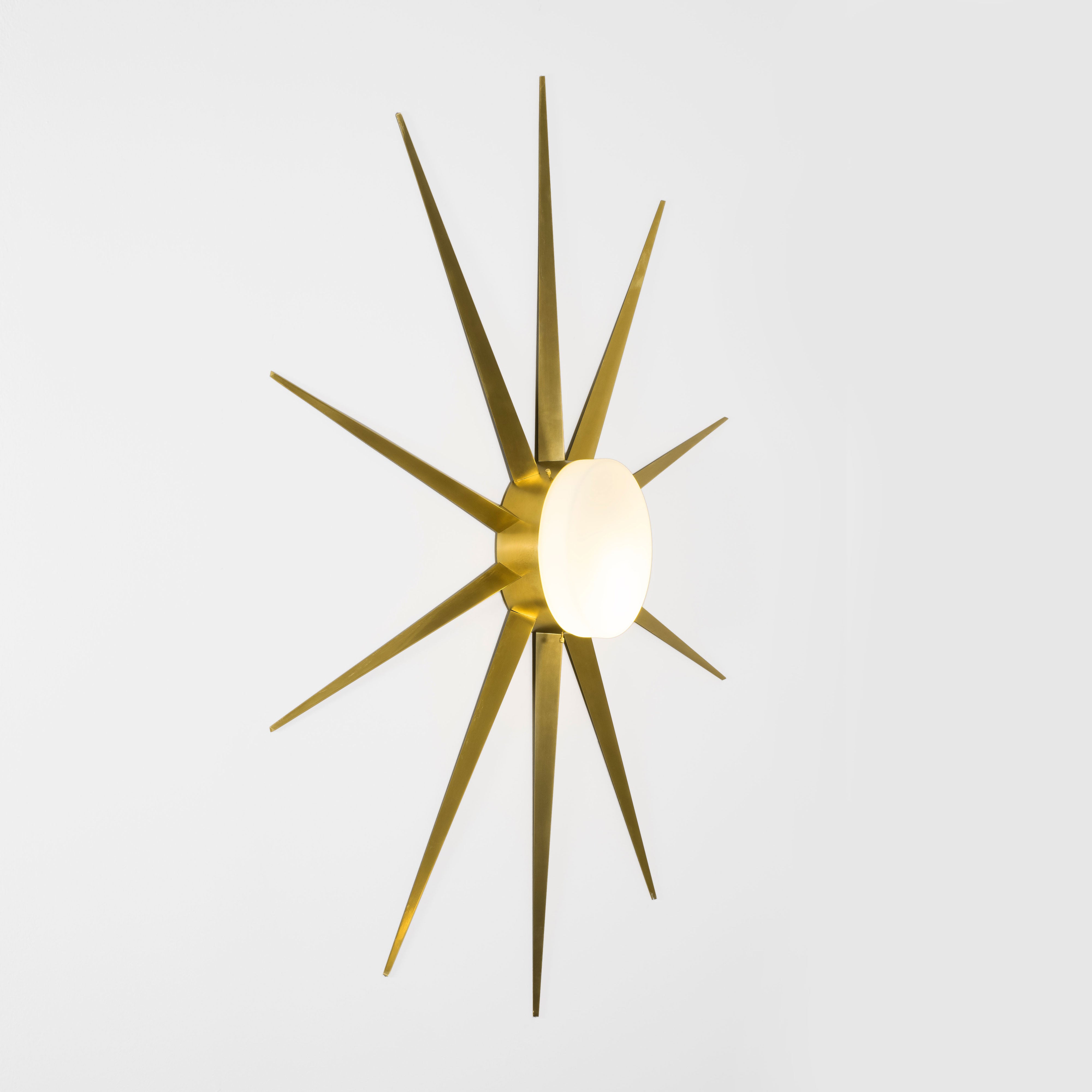 Fireworks can be put up both as a ceiling and a wall lamp.