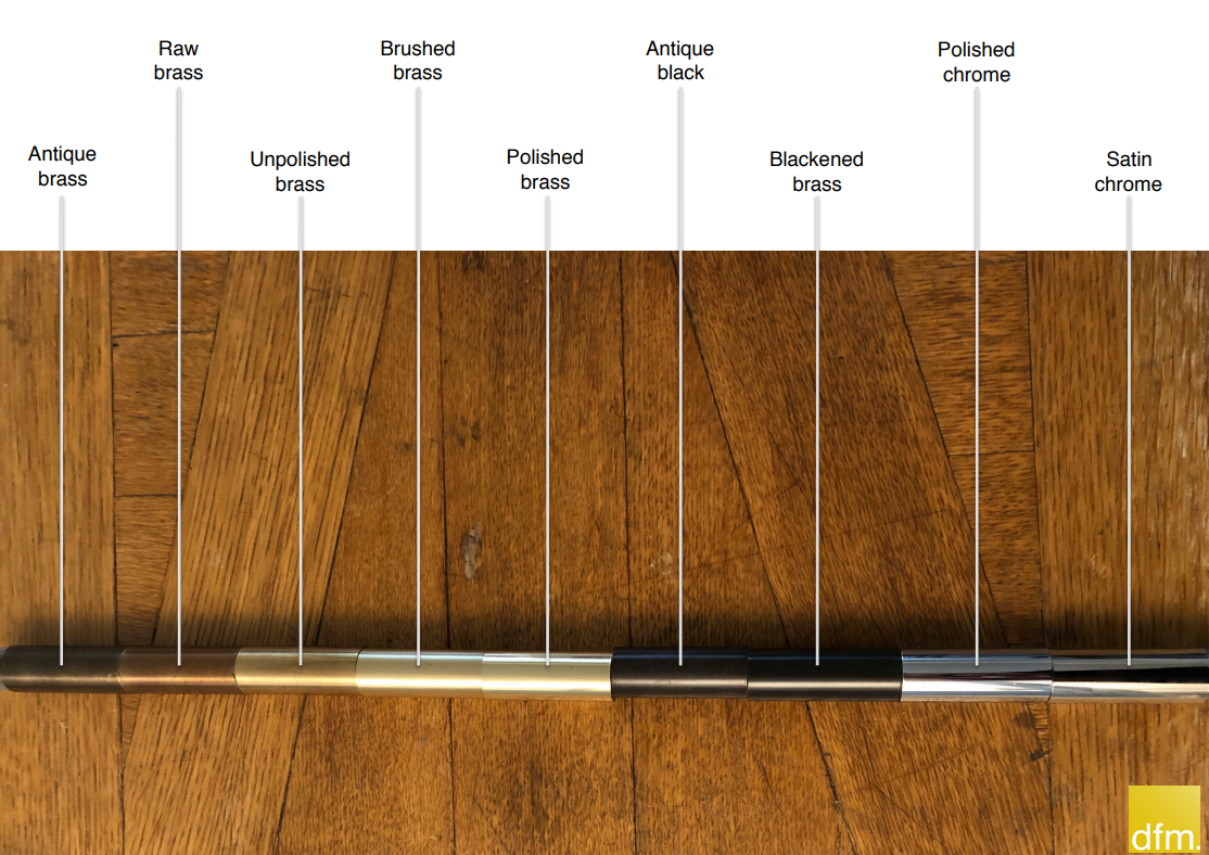 Optional Stella Brass Rod