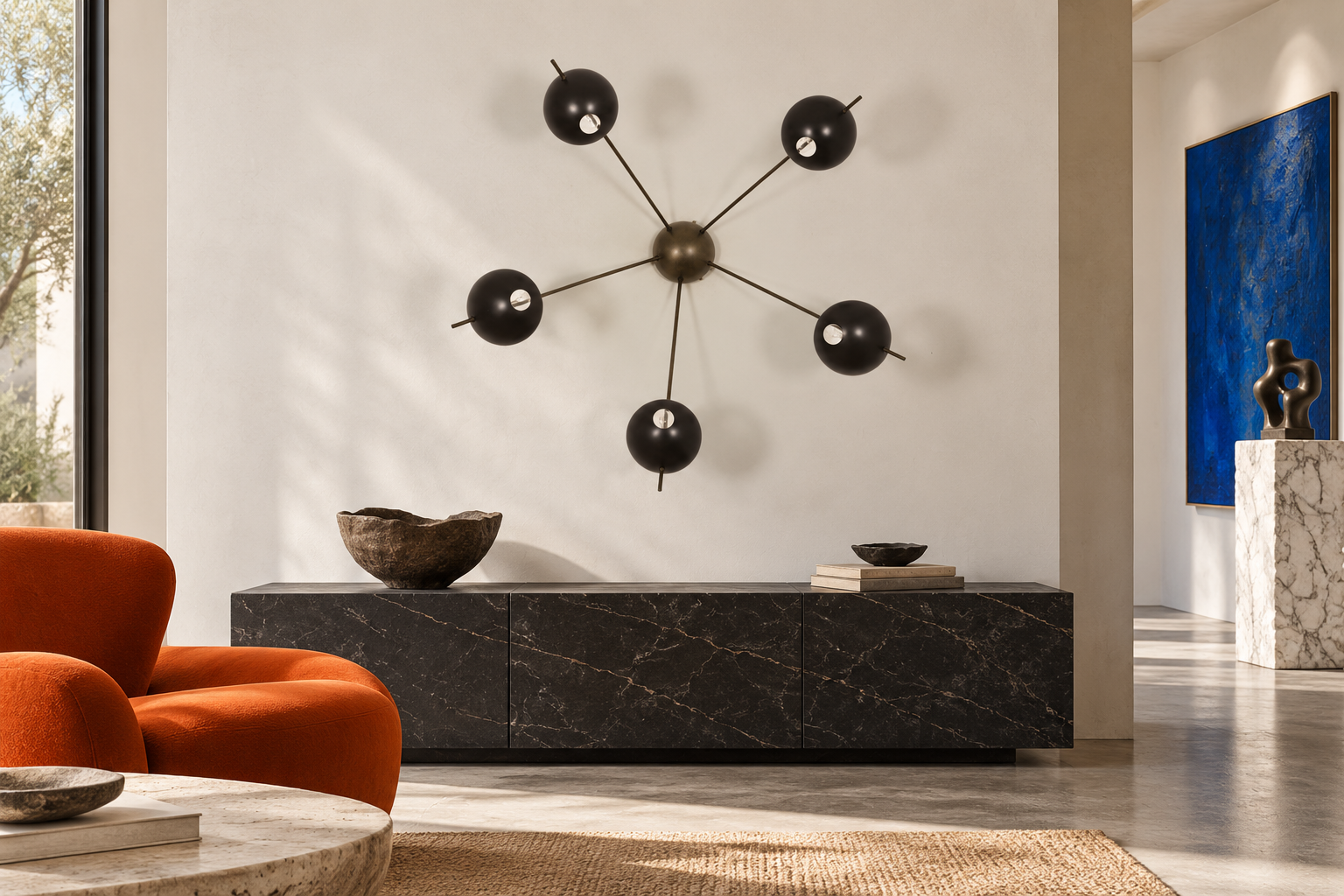 Helios Penta in a contemporary interior