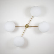 Stella Butterfly contains 4 bulbs, it is compatible with LED and dimmable. The maximum voltage of the bulb must not exceed 100V.