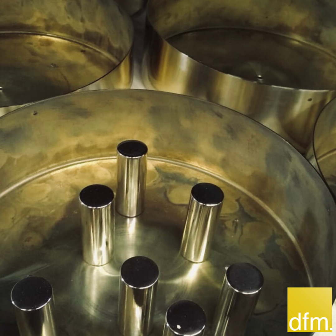 Brass components in the Design for Macha Milan workshop